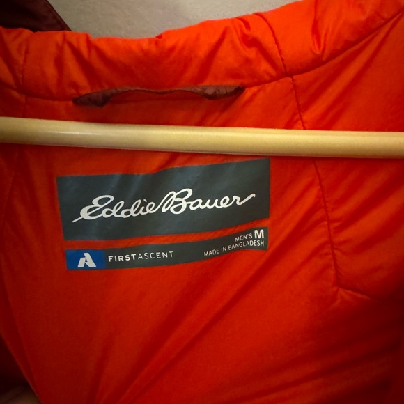 Eddie Bauer Men’s Snowboarding Jacket Medium-Red - Picture 4 of 4